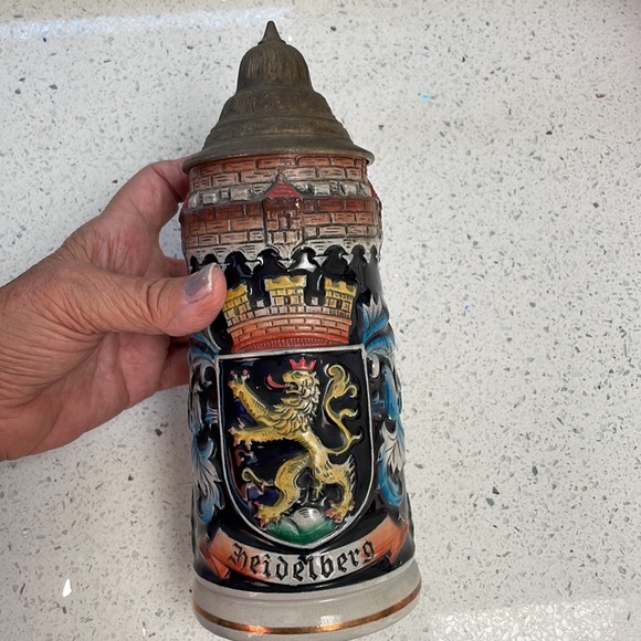 Other - German Vintage OKTOBERFEST Heidelberg Crest Gerz beer stein